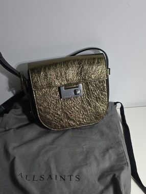 All Saints Ida Leather Crossbody Bag